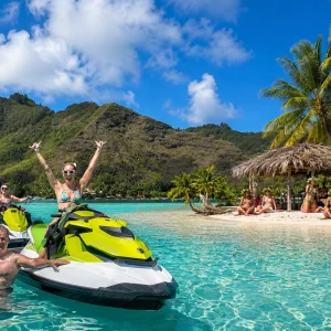 Albert Tours Combo Jet-ski et Motu Picnic